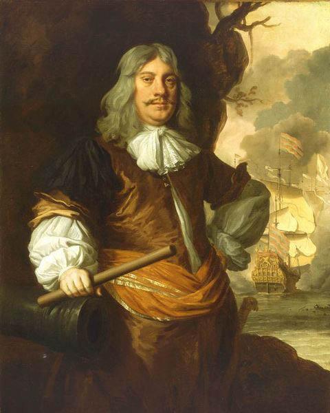 Sir Peter Lely Cornelis Tromp, oil painting image